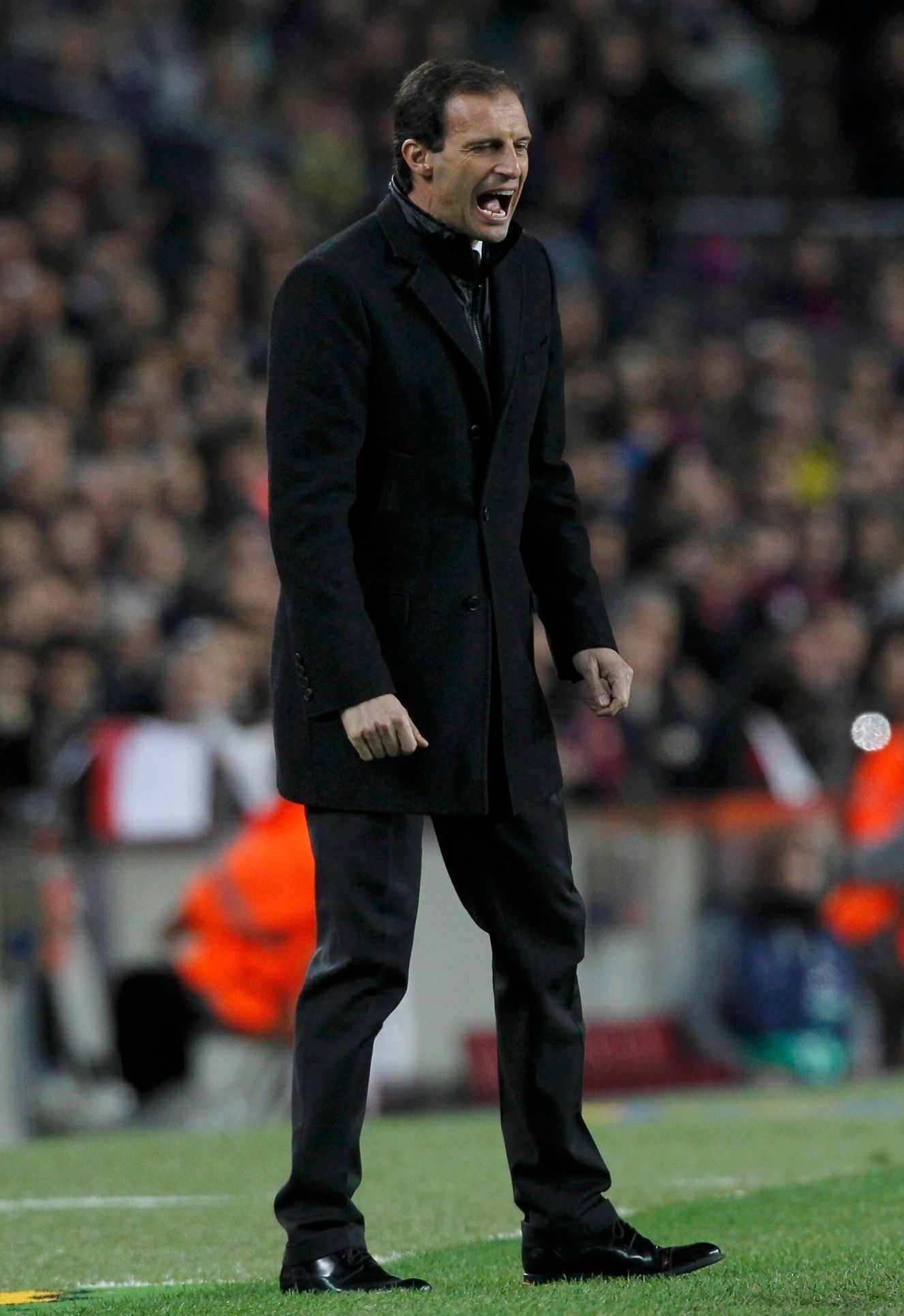 Fotbal, Liga mistrů, Barcelona - AC Milán: Massimiliano Allegri (trenér AC)