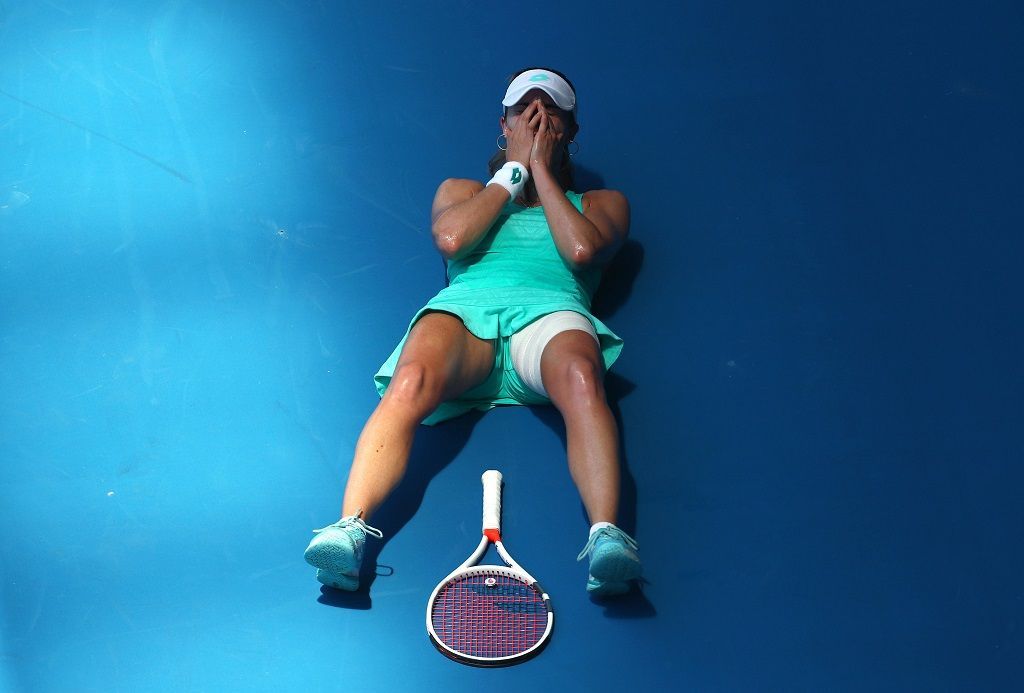 Australian Open 2018, pátý den (Alize Cornetová)