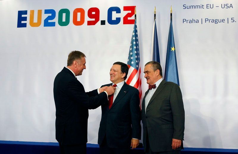 Obama v Praze - Summit EU-USA