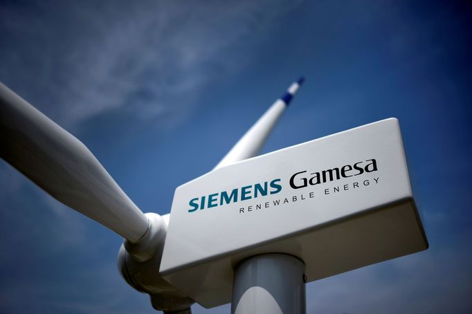 Větrná turbína Siemens.