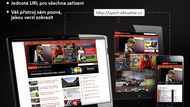 Nemusíte zadávat žádnou speciální URL, stačí v jakémkoliv chytrém mobilu, tabletu či na webu prostě napsat sport.aktualne.cz. Náš sportovní web se sám přizpůsobí tomu, odkud chcete číst nebo prohlížet sportovní novinky a fotoreportáže. Třeba z Londýna z dějiště olympijských her.
