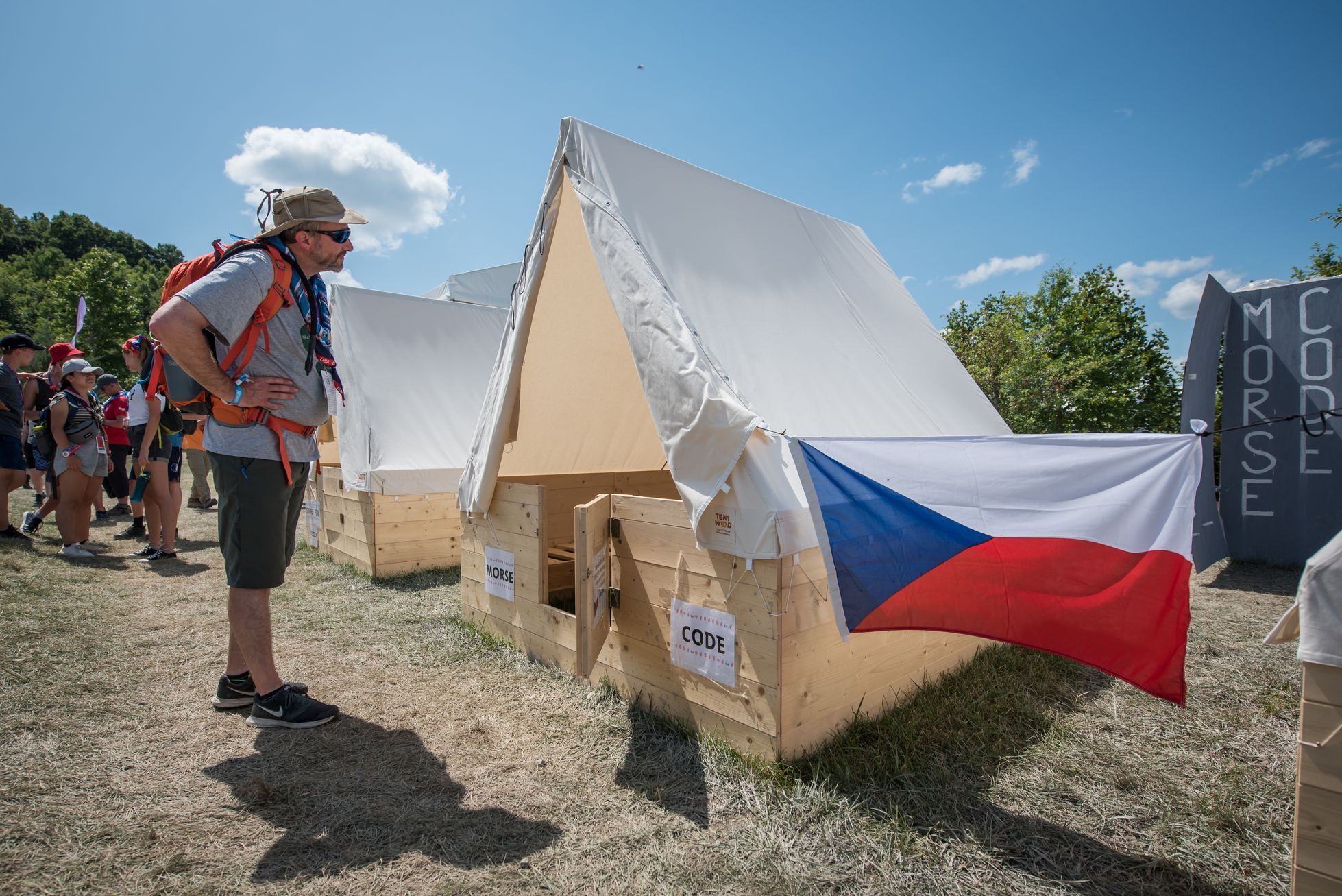 Jamboree 2019 - Skauti seznamují svět s Českem