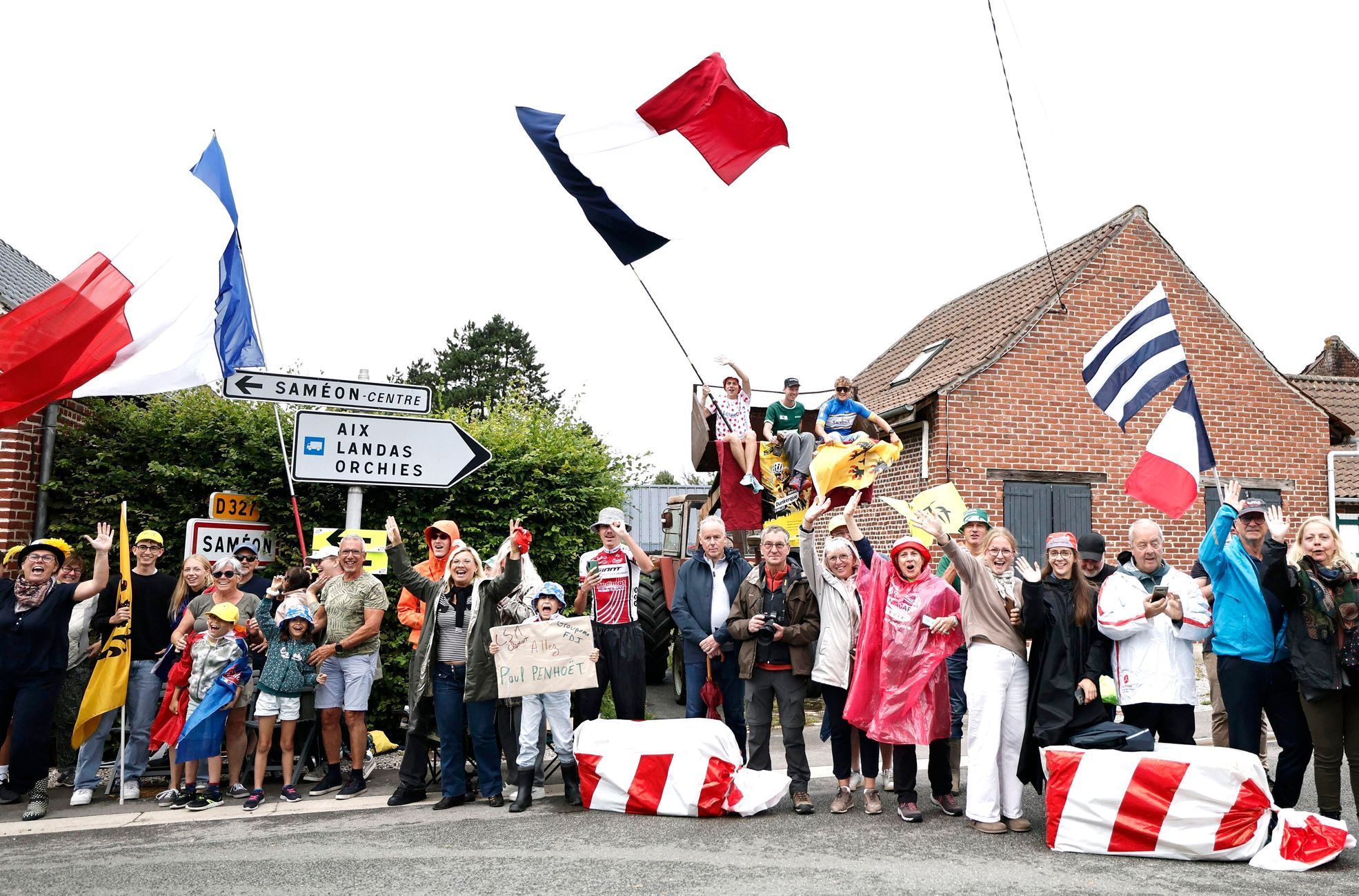 Tour de France. cyklistika, závod, 2025, fanoušci