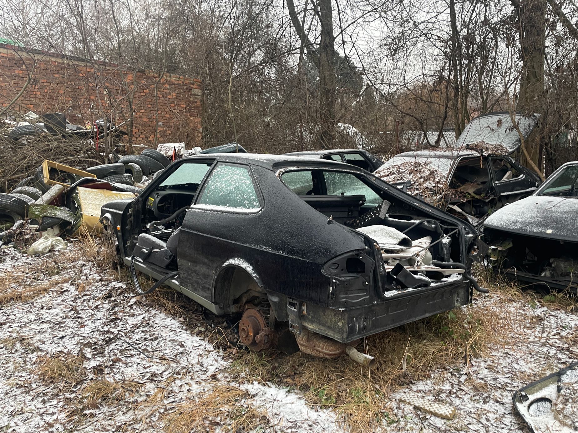 Saab Punk vrakoviště v Praze