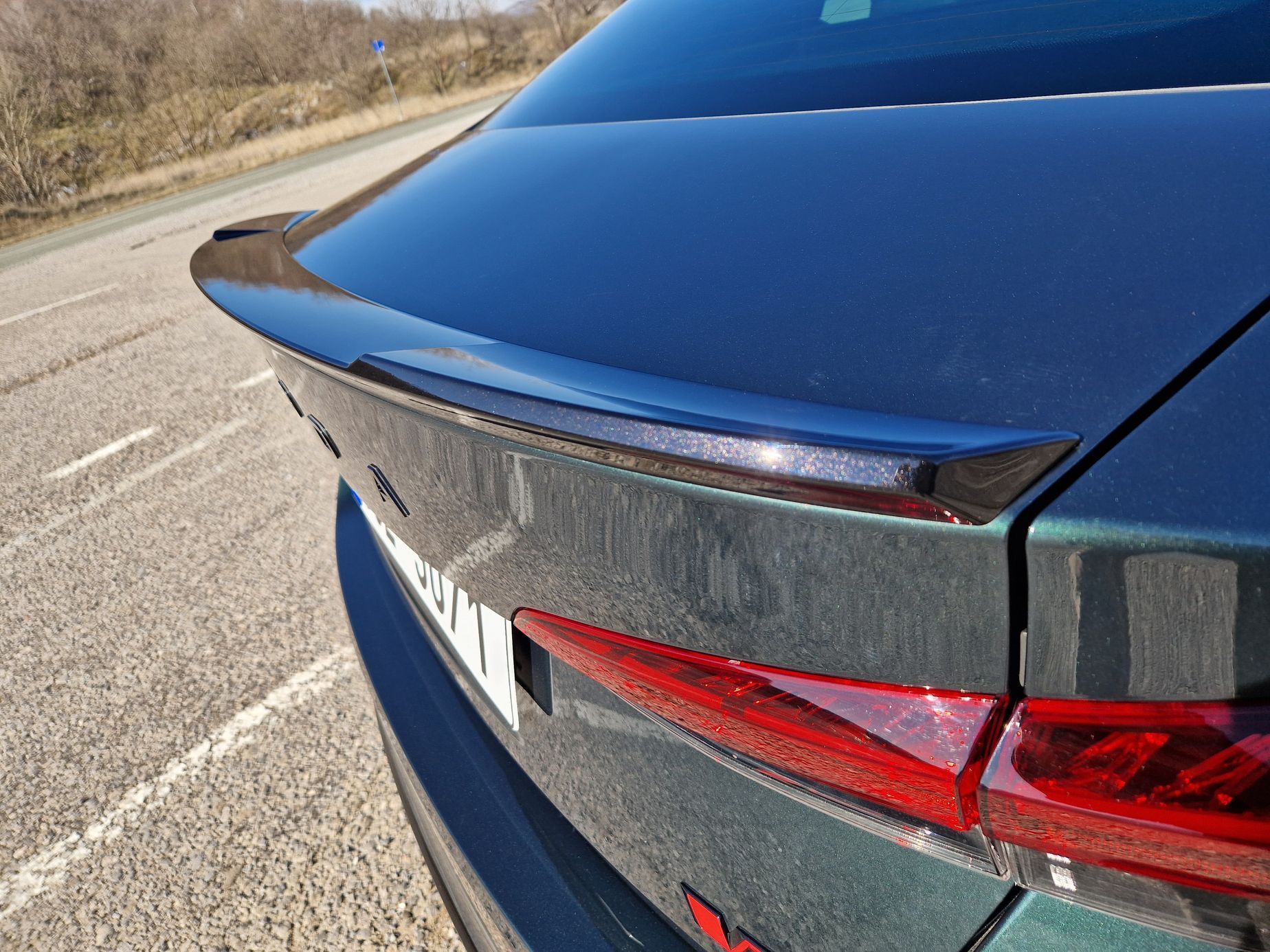 Škoda Octavia RS jízdy Chorvatsko