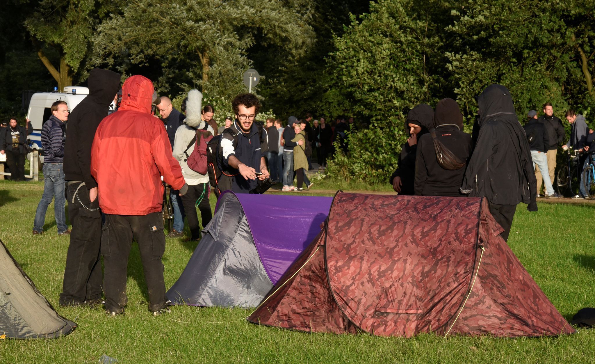 Protesty proti G20 v Hamburku, červenec 2017