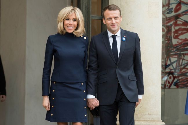 Brigitte Macronová a Emmanuel Macron