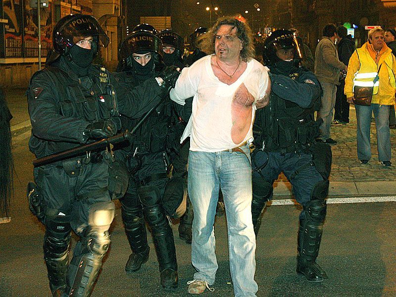 Extremisté v Ústí