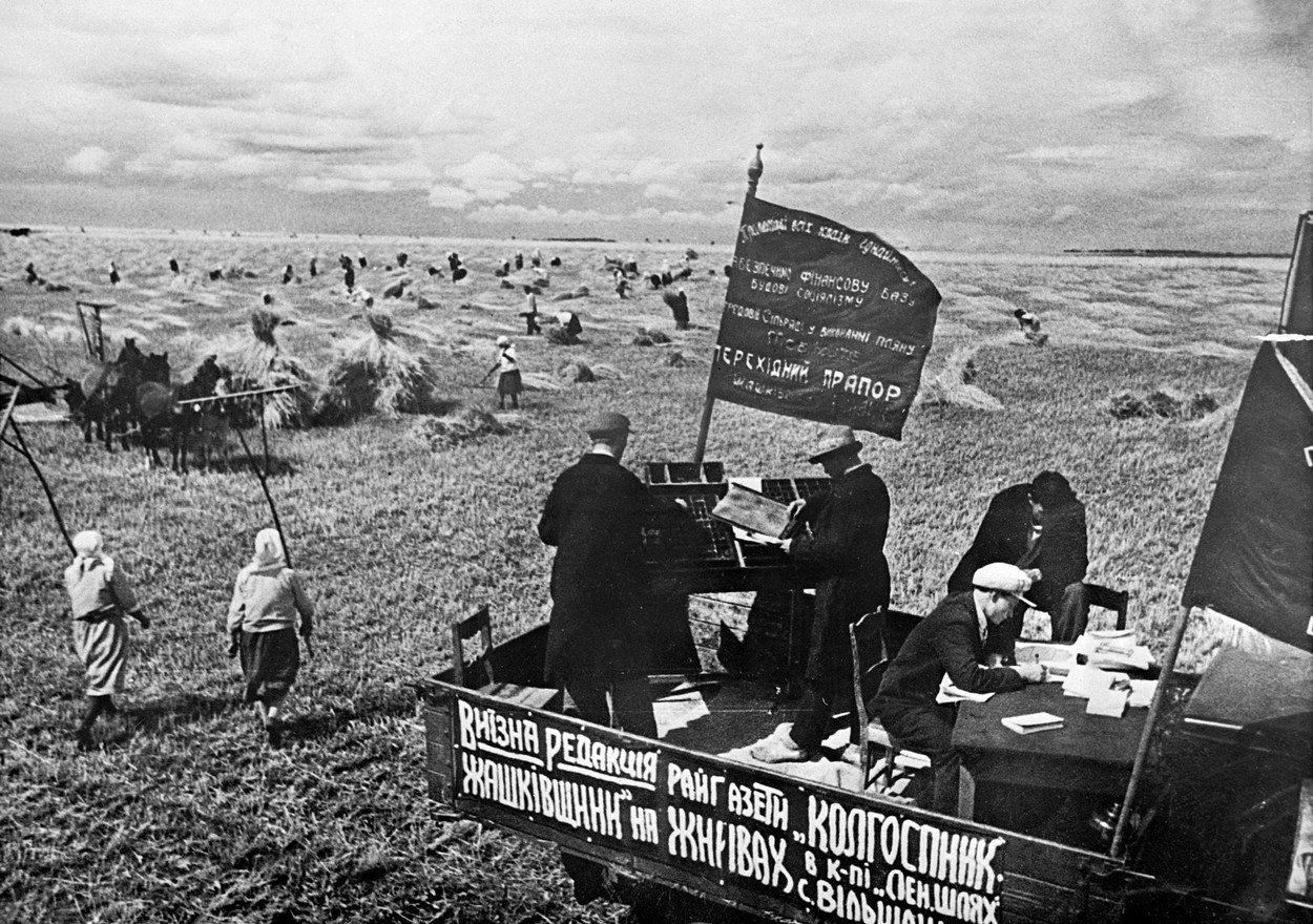 Jednorázové použití / Fotogalerie / Stalinův Holodomor na Ukrajině v 30 letech stál životy 10 miliónů lidí / Profimedia