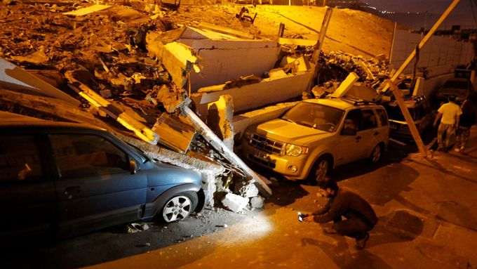 Zemětřesení v Chile.