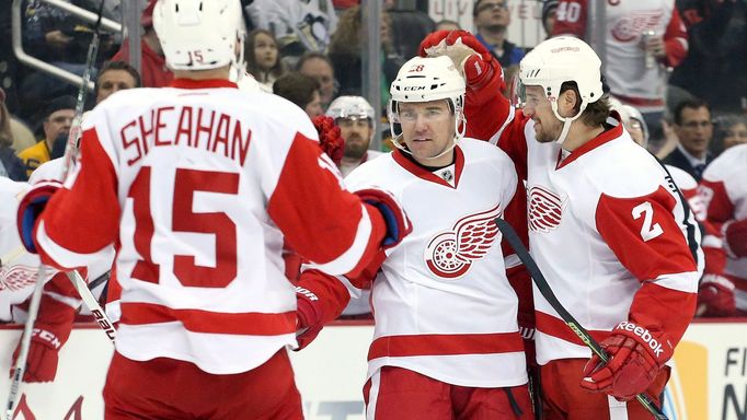 NHL: Detroit Red Wings at Pittsburgh Penguins (Sheahan, Židlický, Smith)