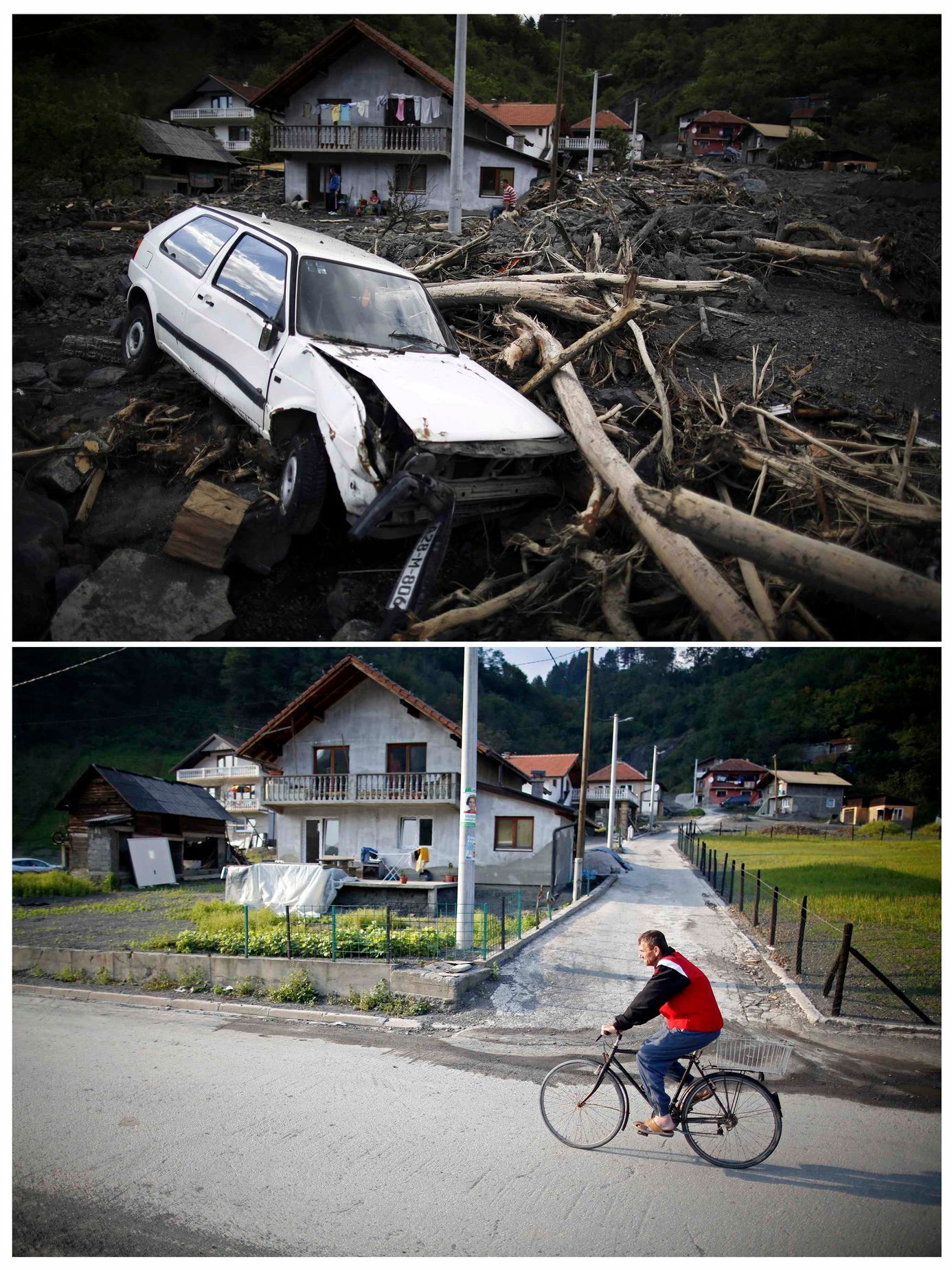 Bosna povodně 2014