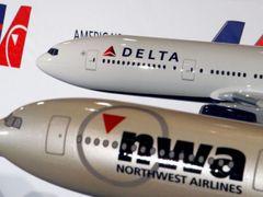Fúze Delta Air Lines a Northwest Airlines - ilustrační snímek