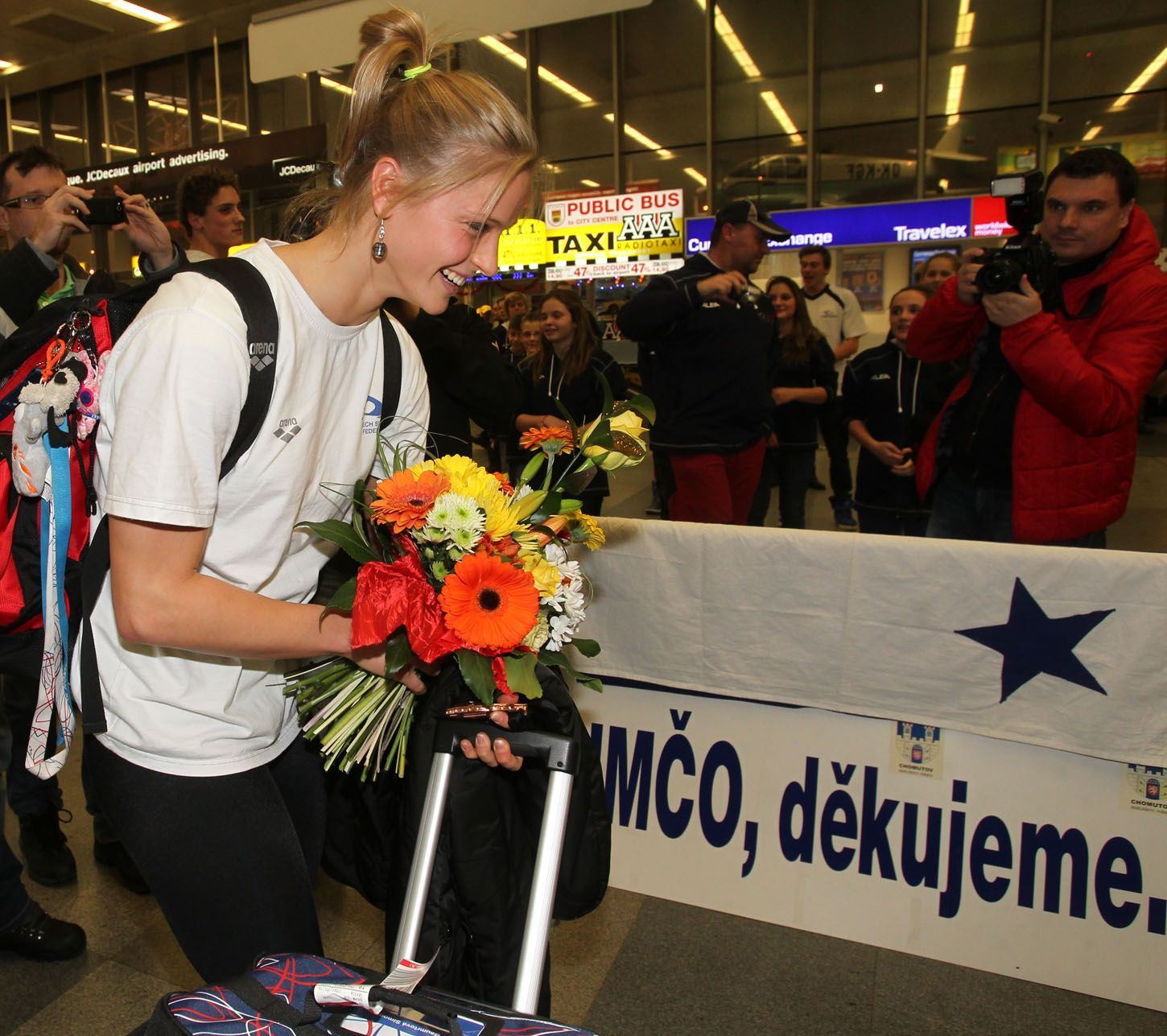 Simona Baumrtová, návrat z MS v Istanbulu