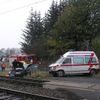 Vlak srazil na přejezdu auto