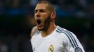 LM, Real-Bayern: Karim Benzema slaví gól