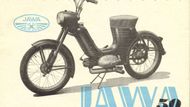 Jawa, typ 550, měla typickou kapotáž pod sedlem, a díky tomuto detailu lidé začali říkat tomuto malému motocyklu Pařez.