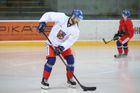 Čeští hokejisté trénovali v Soulu bez nemocného Vondrky