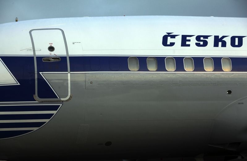 Boeing v retro kabátě