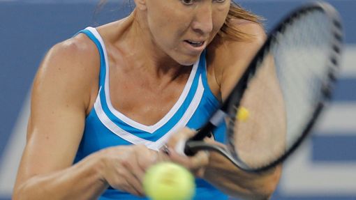 Jelena Jankovičová na tenisovém US Open 2013