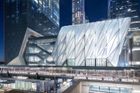 The Shed je dílem architektonického studia Diller Scofidio + Renfro. Je součástí budovy Bloomberg v západní části Manhattanu.