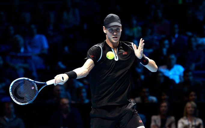 Tomáš Berdych na Turnaji mistrů 2013