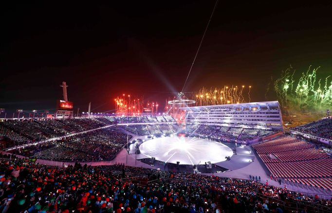 Zahajovací ceremoniál XXIII. zimních olympijských her v Pchjongčchangu 2018