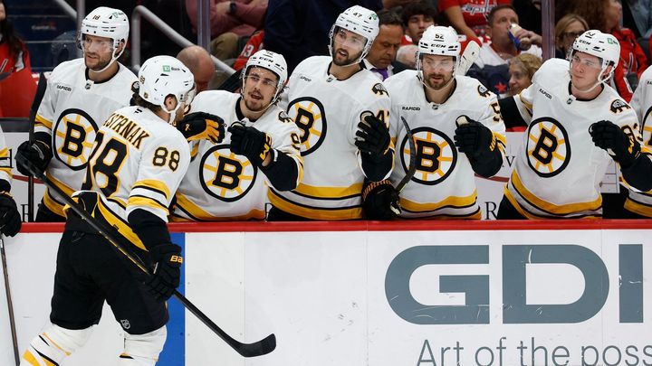 Senzační Pastrňák. Česká hvězda zářila hned při prvním utkání Bostonu; Zdroj foto: Reuters