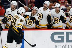 Senzační Pastrňák. Česká hvězda zářila hned při prvním utkání Bostonu