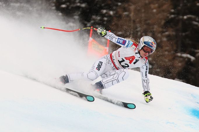 Ester Ledecká v super-G SP ve Svatém Antonu