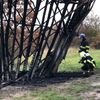 Hořící rozhledna Doubravka 9