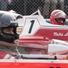 Niki Lauda a James Hunt ve filmu Rush