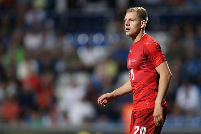 Česko - Arménie, přípravný zápas v Mladé Boleslavi: Matěj Vydra