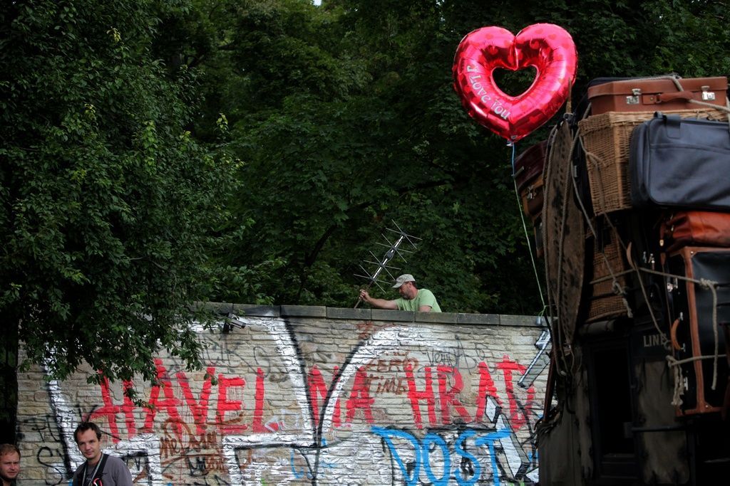 Poslední záběry Havlova Odcházení (19. srpna 2010)