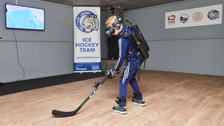 Češi učí ve virtuální realitě hrát hokej Američany i Kanaďany