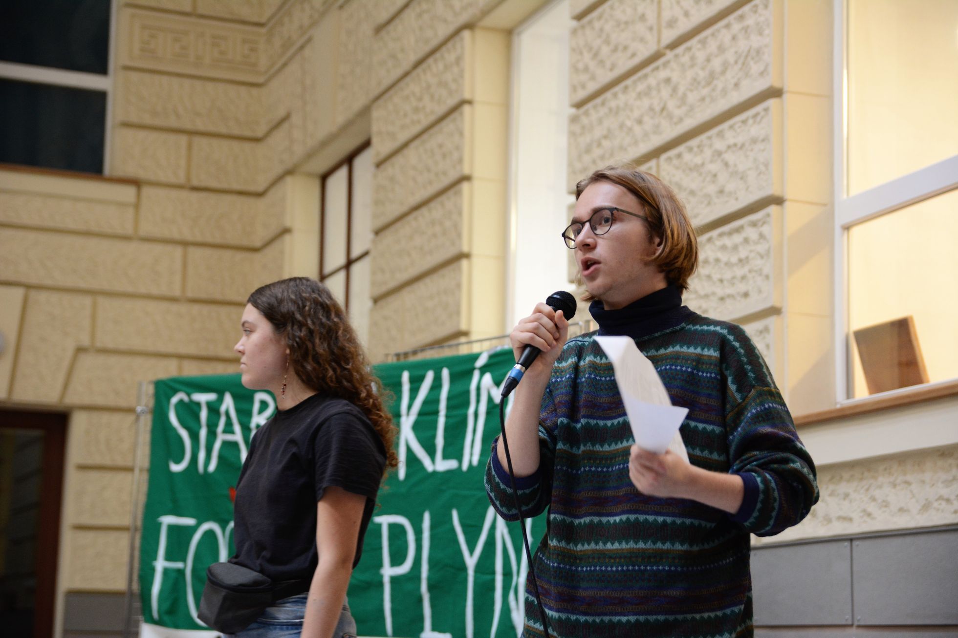 studenti, stávka, klima, FSS