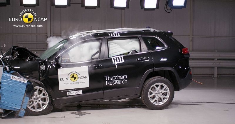 Crash test Jeep Cherokee