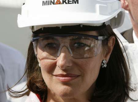 Předvolební party Segolene Royalové