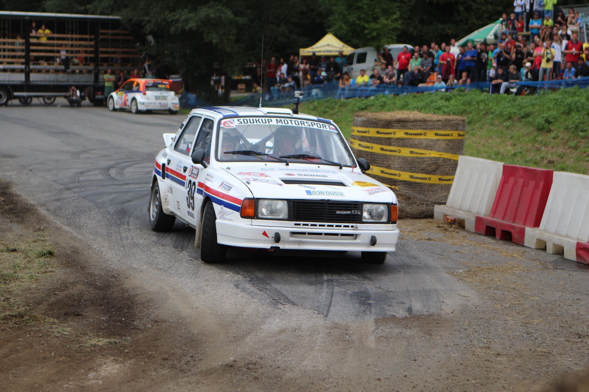 Historické vozy na Barum Rally 2014