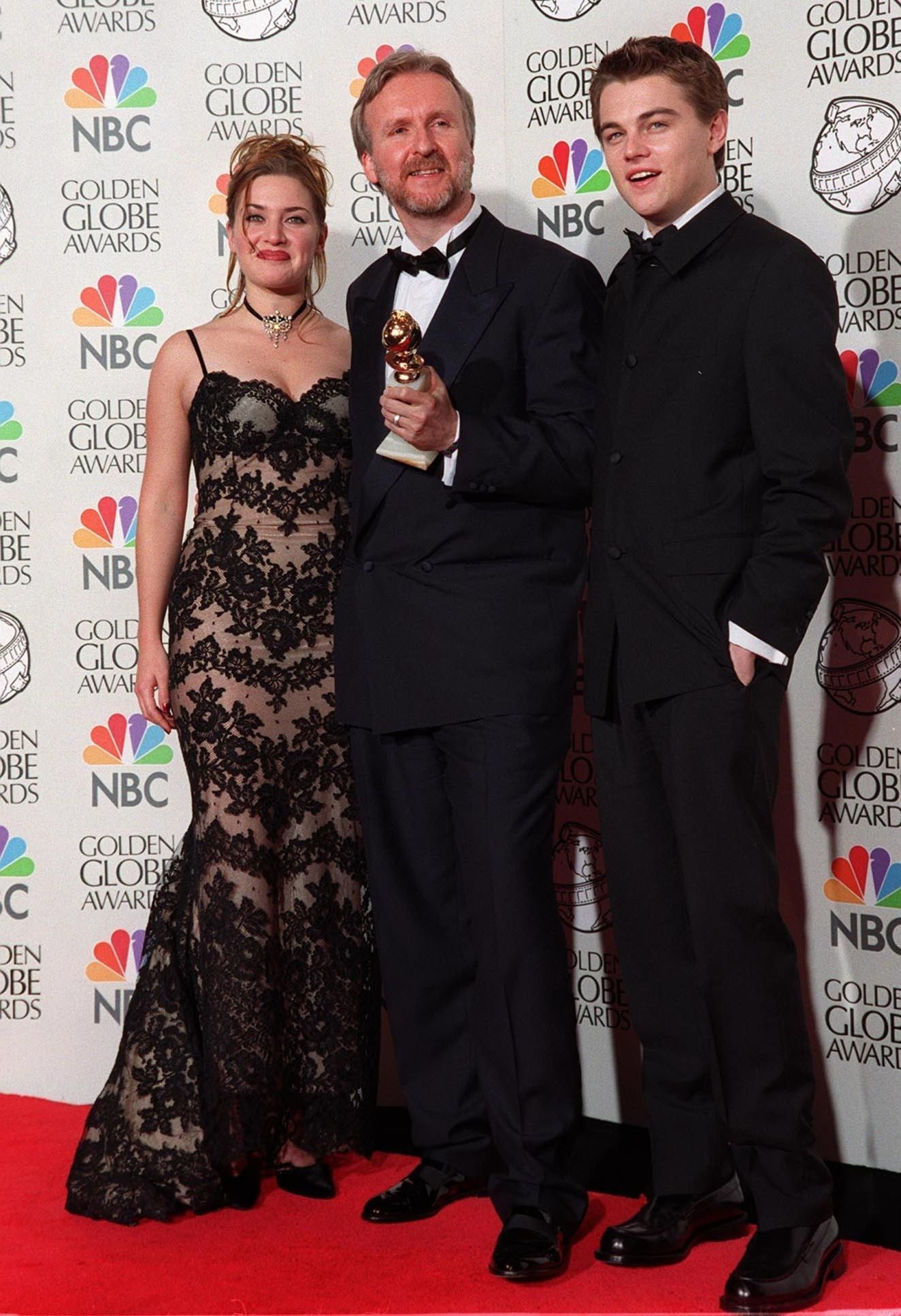 Kate Winslet, James Cameron, Leonardo Dicaprio