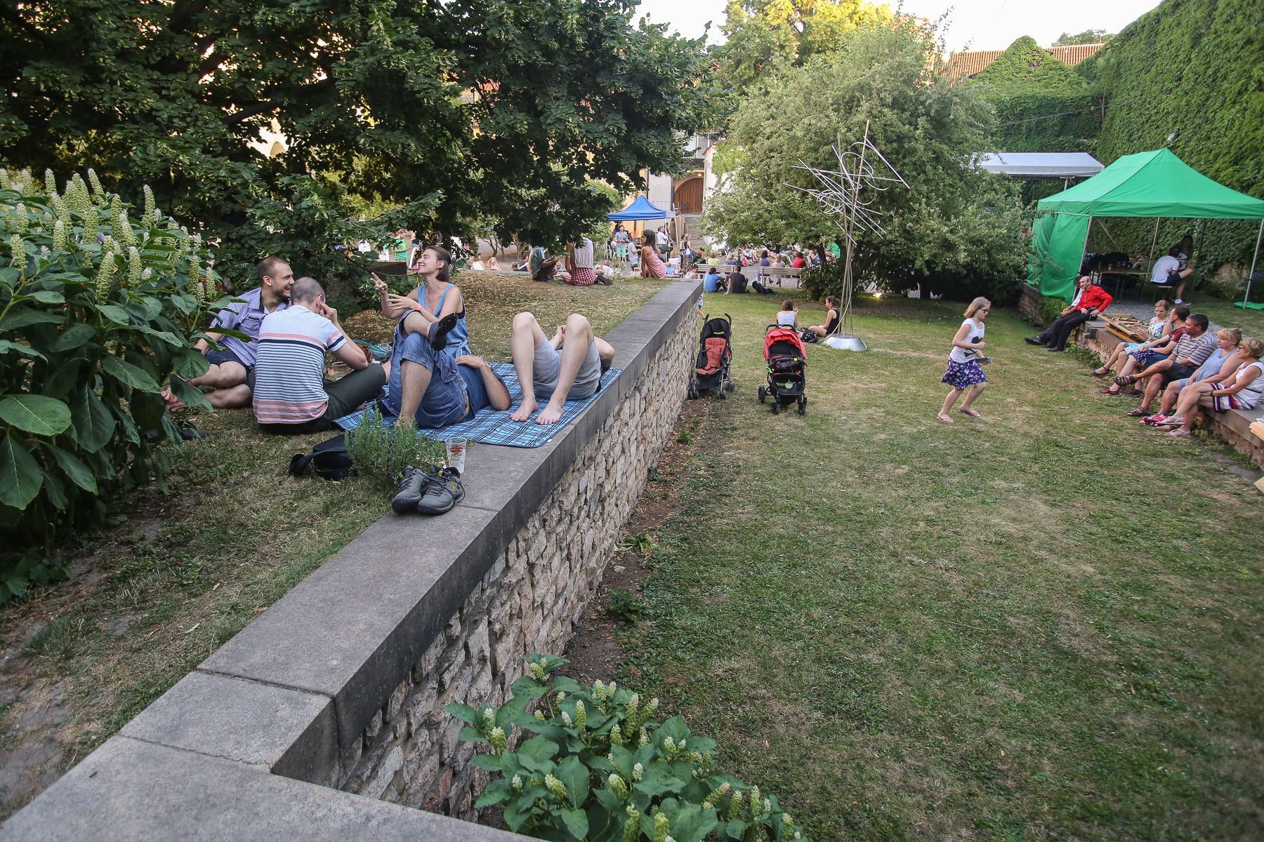 Anežka Live! Akce k otevření zahrad Anežského kláštera v Praze