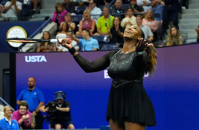 US Open 2022, 3. den (Serena Williamsová)