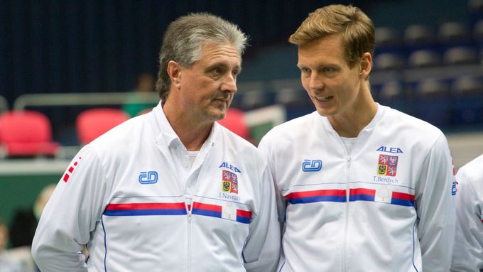 Jaroslav Navrátil a Tomáš Berdych.
