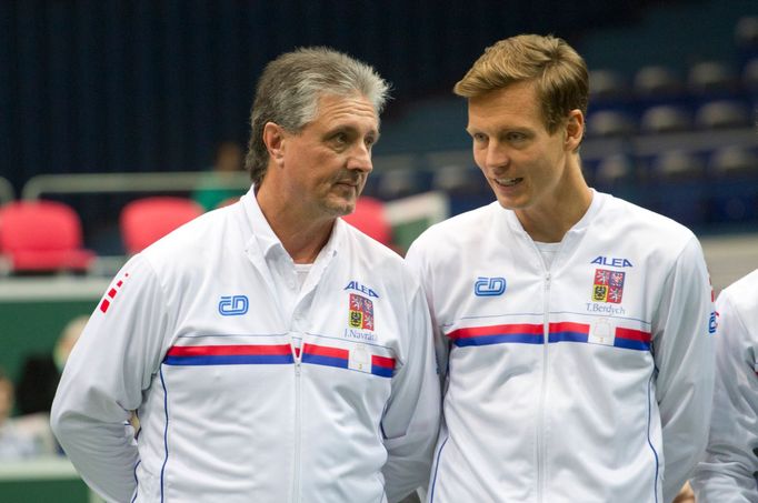 DC ČR-Nizozemsko: Jaroslav Navrátil a Tomáš Berdych