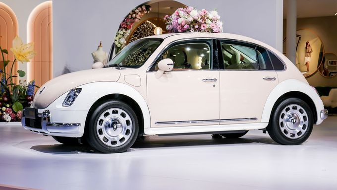 Kopie původního Volkswagenu Brouk z produkce značky Ora. Ta bude svá auta prodávat i v Evropě, nikoliv však tento model.