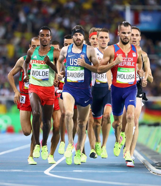 OH 2016, atletika-1500 m: Jiří Holuša (vpravo)