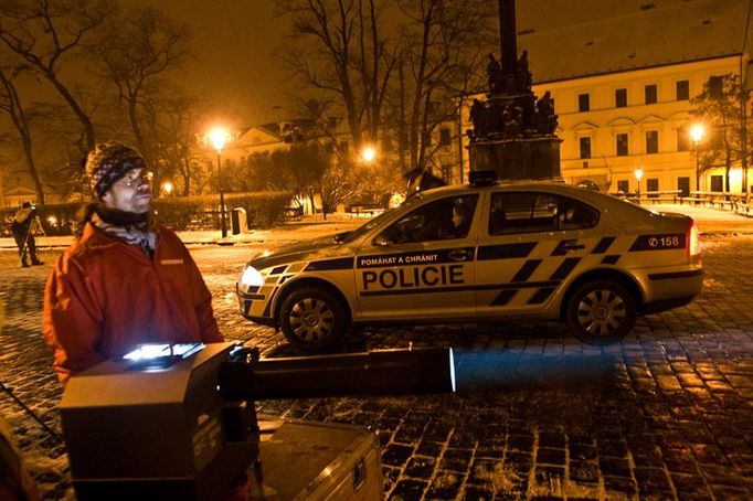 Policie se zájmem sleduje aktivity aktivistů