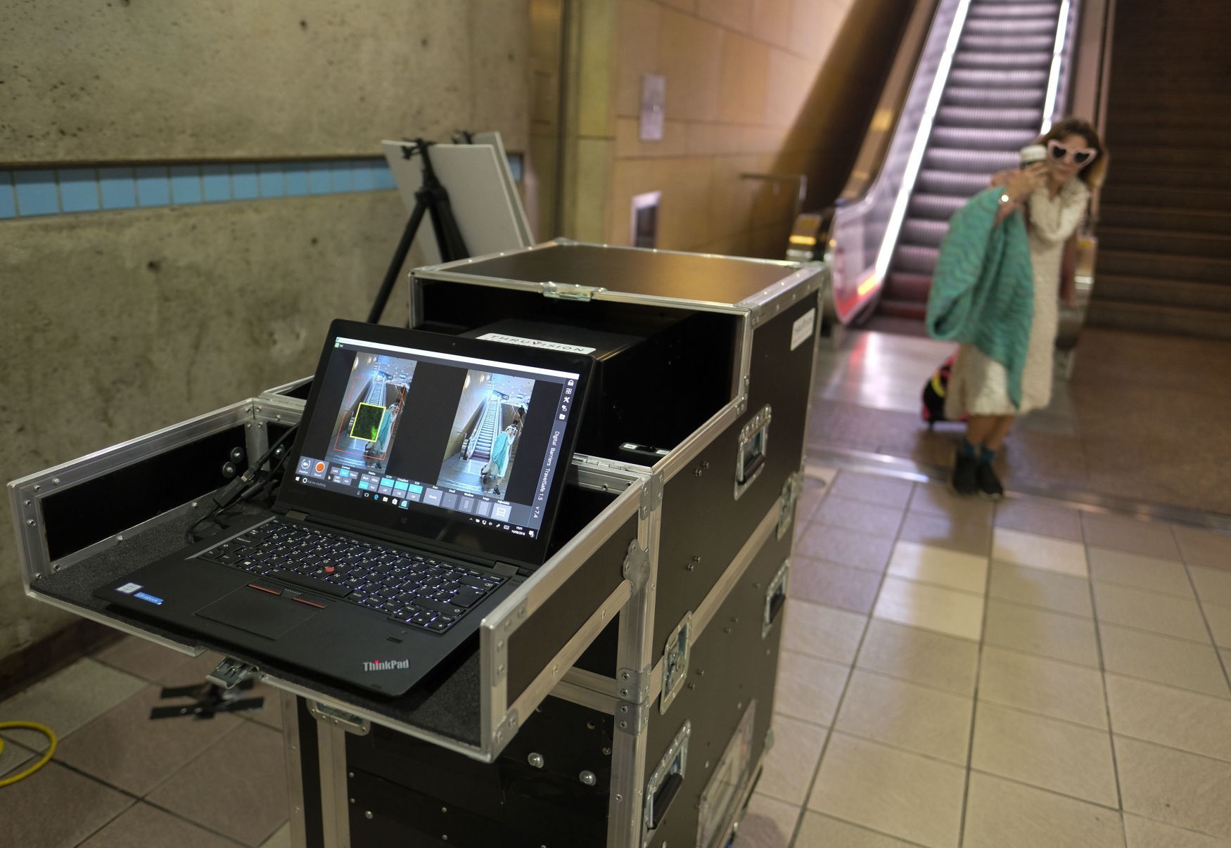 Bezpečnostní skenery v metru v Los Angeles