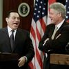 Husní Mubarak a Bill Clinton