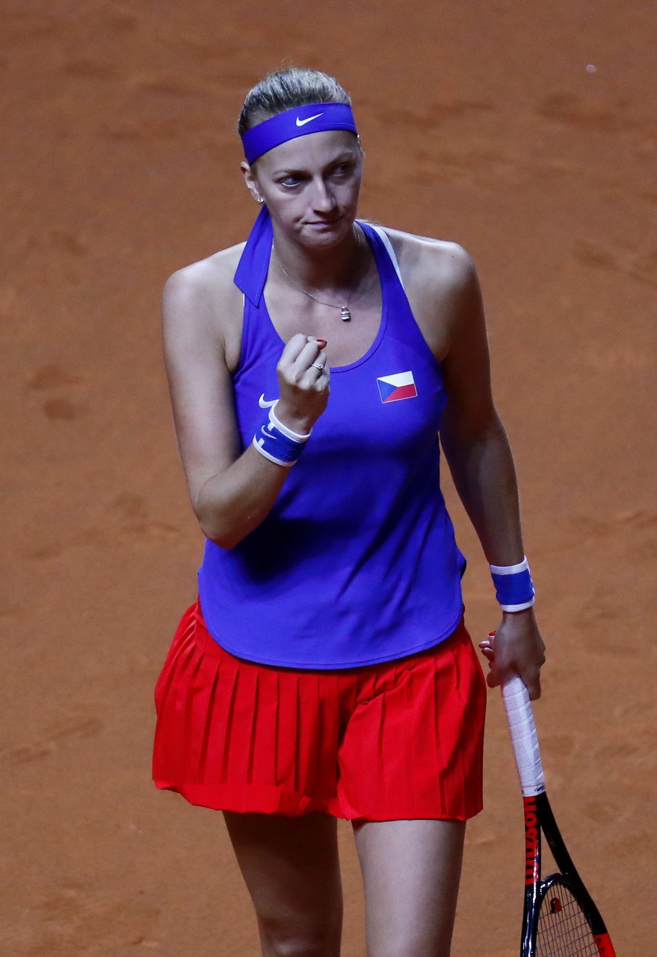 Semifinále Fed Cupu 2018, Německo - Česko: Petra Kvitová